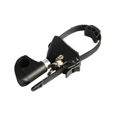 Afbeelding van Pro user Bikeholder Easyfix Afsluitbare Fietsklem Kort Zilver Onderdelen &amp; Accessoires