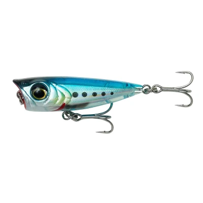 Afbeelding van Savage Gear Micro Popper Oppervlakte Kunstaas Ghost Sardine 4.3cm (3g)