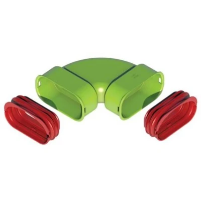 Afbeelding van Ubbink AE35 horizontale bocht 90 set 0188572