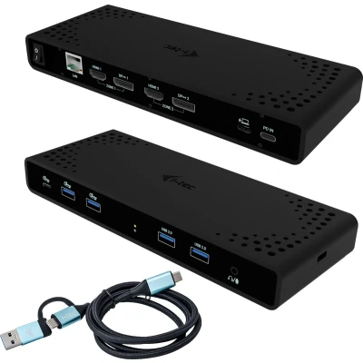 Afbeelding van i tec Universal Dual 4K Display DockingStation PD 85W