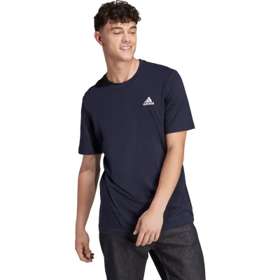 Afbeelding van adidas Sportswear Essentials Tshirt basic, Heren, Maat: Large, Legend ink