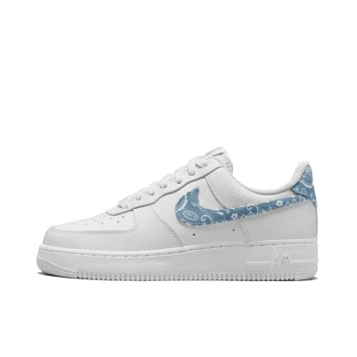 Afbeelding van Nike Air Force 1 Low Essential White Worn Blue Paisley 36.5