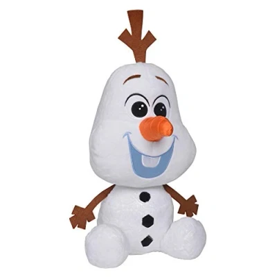 Afbeelding van Nicotoy Knuffel Frozen 2 Olaf Junior 43 Cm Pluche Wit
