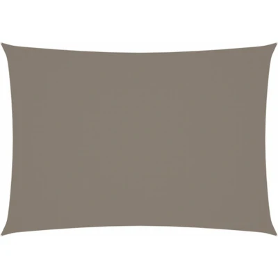 Afbeelding van Zonnescherm rechthoekig 2x4 m oxford stof taupe