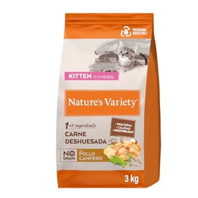 Afbeelding van Nature&#039;s Variety Selected Kitten Scharrelkip 3 kg