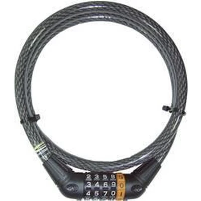Afbeelding van Security Plus Z 69 Kabelslot Grijs Cijferslot
