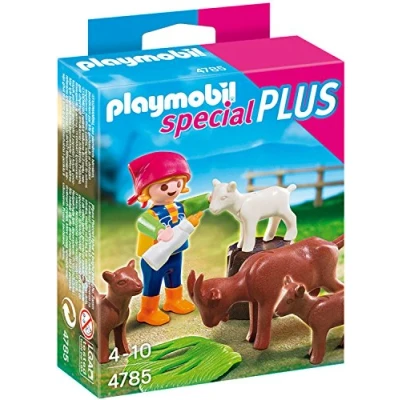 Afbeelding van Playmobil 4785 Meisje met haar geiten