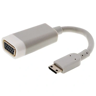 Afbeelding van Delock 65471 HDMI / VGA Adapter [1x stekker C mini 1x bus] Wit 15.00 cm