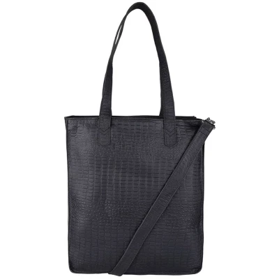 Afbeelding van Cowboysbag Laptop Bag Buckley 13 inch croco black
