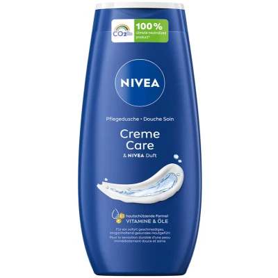 Afbeelding van NIVEA Creme Care Douchecrème 250 ml Zachte Reiniging &amp; Verzorging Vegan PH Huidneutraal