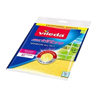 Afbeelding van Poetsdoek Vileda raam Actifibre 1 stuk(s)