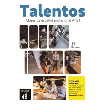 Image de Talentos Clases de español profesional A1 B1 Livre + cahier Ed. Hybride
