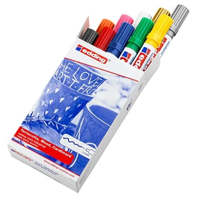 Afbeelding van edding 4040 ass.matlakmarker 10ST 1 2 mm / 4 4040999