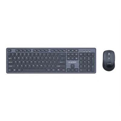 Afbeelding van Gembird KBS WCH 04 Draadloze desktop set, zwart, US layout