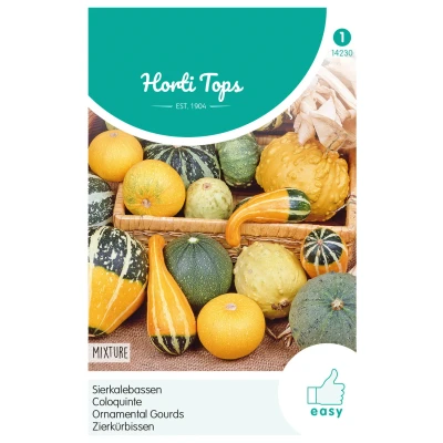 Afbeelding van Cucurbita Pepo, Sierkalebas Kleinvr. Gem. Hortitops