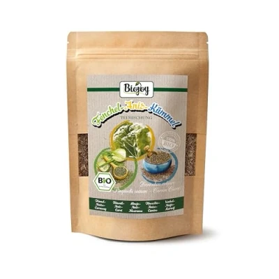 Afbeelding van Biojoy Tisane de Fenouil Anis Carvi BIO (250 g), graines entières, sans additifs