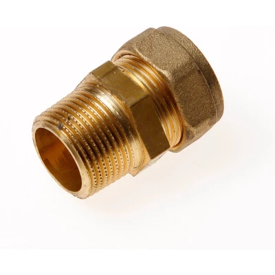 Afbeelding van Installatiebranche Overgangskoppeling buitendraads knel 3/4&quot; x 22mm