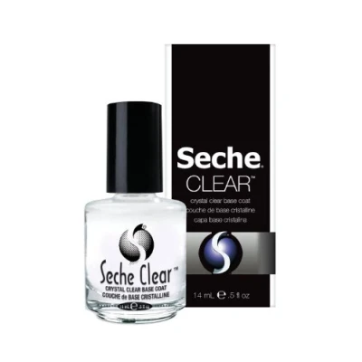 Afbeelding van Seche Clear Professionele basislak Crystal Base Coat Versterking en fixatie van de nagels Tegen vervaging Transparante nagellak Sneldrogend (Quick Dry) 14