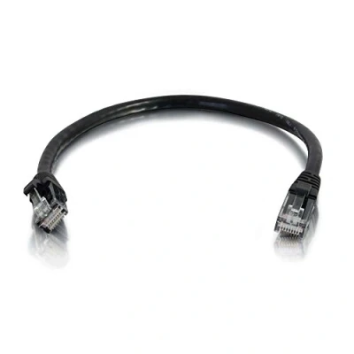 Afbeelding van C2G 3m Cat6 Booted Unshielded (UTP) netwerkpatchkabel zwart