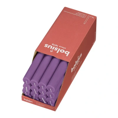 Afbeelding van Bolsius Tafelkaars Violet 16x