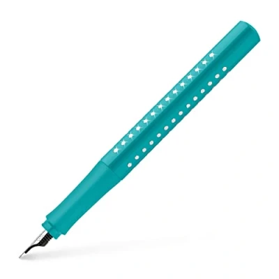 Afbeelding van Faber Castell vulpen Grip Sparkle M ocean FC 140876
