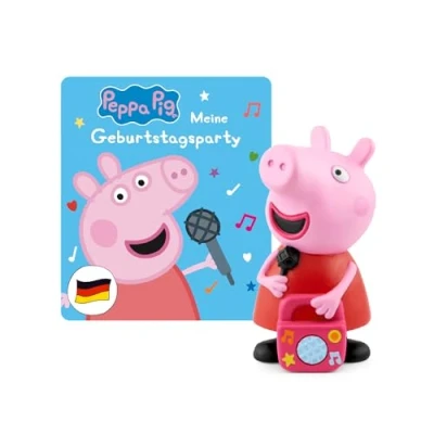 Afbeelding van tonies Luisterfiguur voor Toniebox, Peppa Pig mijn verjaardagsfeest, audiospel kinderen vanaf 3 jaar, speeltijd ca. 43 minuten