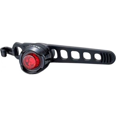 Afbeelding van CatEye Orb Achterlicht Fiets Fietsverlichting LED Brandduur 50 tot 100 uur Batterij Drie lichtmodi Zwart