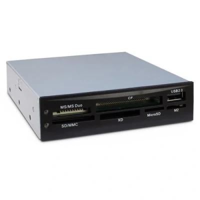 Image de Inter tech ci 02 noir interne usb 2.0 lecteur de carte mémoire (88884088)