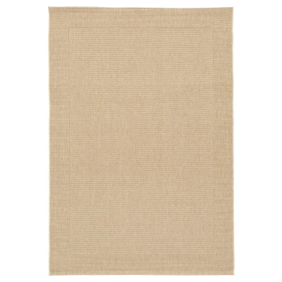 Afbeelding van Buitenkleed Bask Frame Beige 160x230 Cm