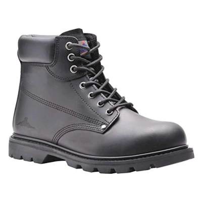Afbeelding van Portwest Brodequin Steelite genaaid SBP HRO, kleur: zwart, maat: 45, FW16BKR45
