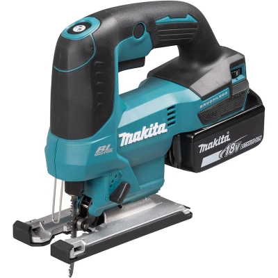 Afbeelding van Makita DJV184RTJ Decoupeerzaag D greep, 18V, Met 5,0 Ah Accu&#039;s (2 Stuks) En Snellader In Mbox