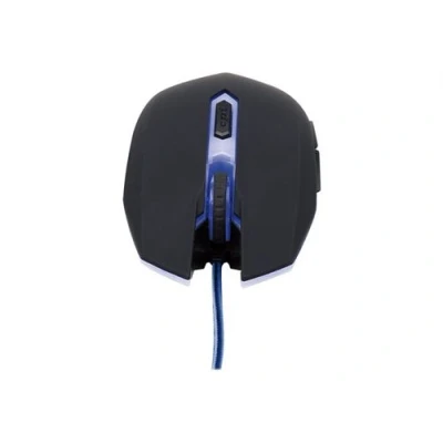 Image de Gembird MUSG 001 Souris droitiers et gauchers optique 6 boutons filaire USB bleu
