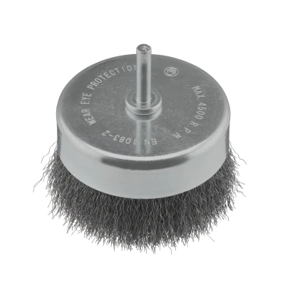 Afbeelding van Komstaaldraadborstel (boormachine) voor metaal, beton fijn, diameter 80mm.