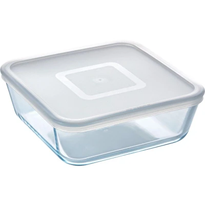 Afbeelding van Pyrex Cook &amp; Freeze Schaal Vierkant met Deksel 20 x 20cm