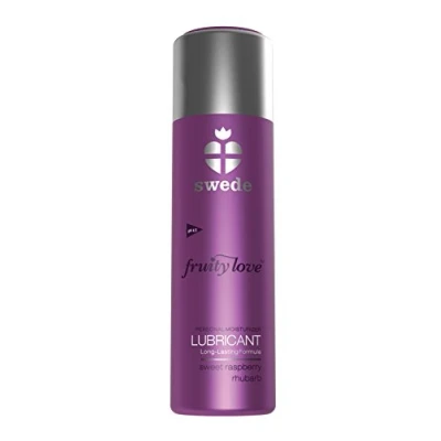 Afbeelding van Swede Zoete Framboos/Rabarber Waterbasis Glijmiddel 100 ml