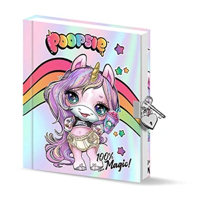 Afbeelding van Karactermania Poopsie Slime Surprise slot en sleuteldagboek 00112