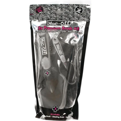 Afbeelding van Muc Off Premium Brush Kit 3 delig