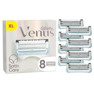 Image de Gillette Venus Lot de 8 lames rasoir pour femme Compatibles avec les rasoirs intimes