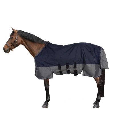 Afbeelding van EQUITHÈME Turnout Rug Tyrex met Buikflap 600D 300g 145/190