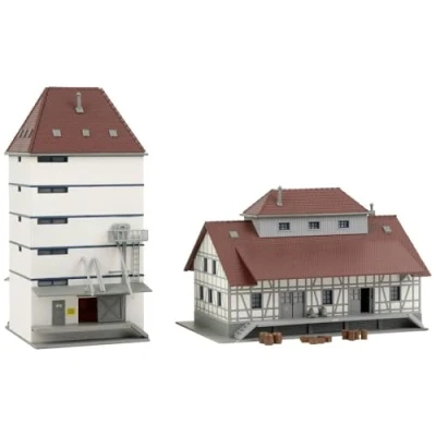 Afbeelding van Faller 1:160 Cooperatie pakhuis (4/22) *fa222223 modelbouwsets, hobbybouwspeelgoed voor kinderen, modelverf en accessoires