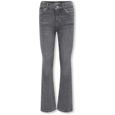 Afbeelding van KIDS ONLY Flared Jeans Blush Grijs dessin 134