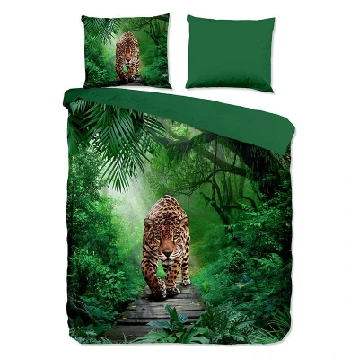 Afbeelding van Pure Dekbedovertrek &quot;luipaard&quot; Multi (200x200/220 cm) Microfiber
