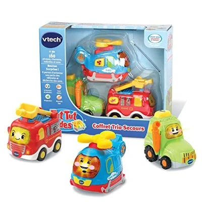 Afbeelding van Set van 3 auto&#039;s Vtech Tut Bolides Multicolour