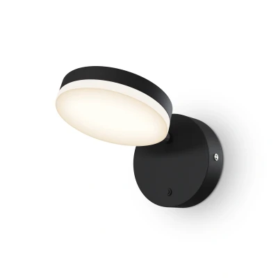 Afbeelding van Maytoni Wandlamp Fad Zwart