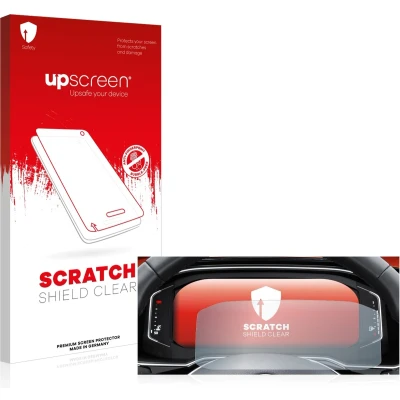 Afbeelding van upscreen Screenprotector voor Volkswagen Tiguan 2021 Digital Cockpit Pro Folie Beschermfolie transparant