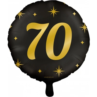 Afbeelding van Helium Ballon 70 jaar Classy 45cm per stuk