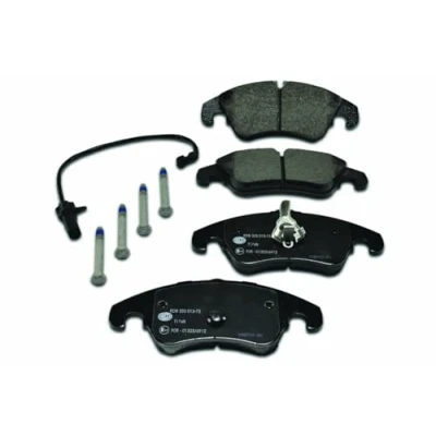 Afbeelding van HELLA 8DB 355 013 751 Remblokkenset Incl. slijtage waarschuwingscontact Met remzadelschroef toebehoren AUDI: A6 C7 Avant, A4 B8 Avant