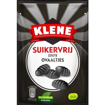 Afbeelding van Klene Zoute Ovaaltjes Suikervrij 105GR