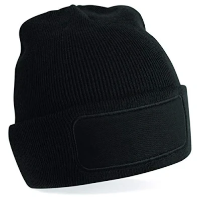 Afbeelding van Beechfield Original Patch Beanie B445 Black