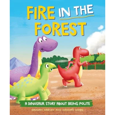Afbeelding van A Dinosaur Story Story: Fire in the Forest